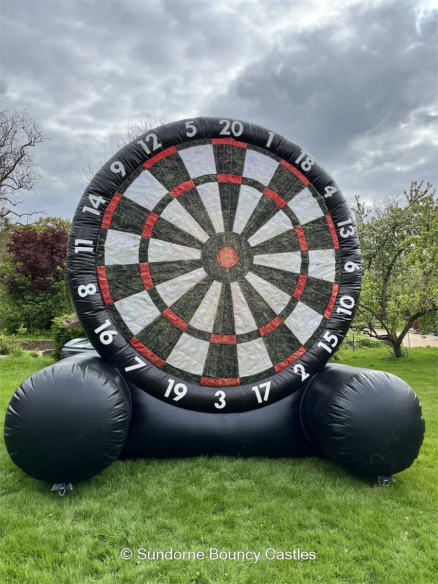 4M Inflatable Velcro Football Darts - Bouncy Castle, Assault Courses ...